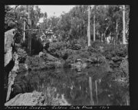 Pond in the Japanese Village, Golden Gate Park, San Francisco, 1913