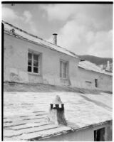 Metal vents on a roof in Italy, 1929