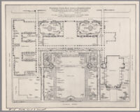 Revised plan of planting for area in front of Fullerton Union High School and Junior College buildings, Fullerton, 1927