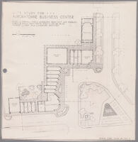 Site study for Auroratowne Business Center, 1948