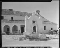 Well outside a building, La Penucla Granja, Spain, 1929