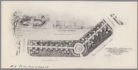 Sketch of Beverly Hills Parkway development, Beverly Hills, 1930