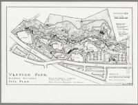 Site plan for Verdugo Park, Glendale, [1945]