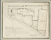 Preliminary plan, Mrs. Margaret C. Proctor residence, Los Angeles, 1924