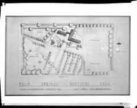 Plan for Palm Springs Northend Park, Palm Springs, 1946-1952?