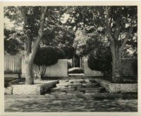 Allied Arts Guild of California, entrance from street, Menlo Park, 1932