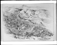 Plan for Glen Haven Memorial Park, San Fernando, circa 1940