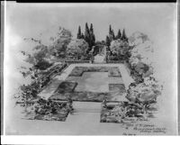 Garden sketch for Mrs. J. R. DeWitt