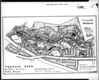 Site plan for Verdugo Park, Glendale, [1945]