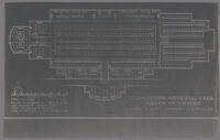 Plan for garden of prayer, Glen Haven Memorial Park, San Fernando, 1946