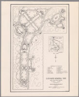 Plan for Glen Haven Memorial Park, San Fernando, circa 1940