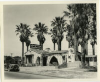 Ruth Jenkins Sandwiches, street view, Santa Ana, 1932