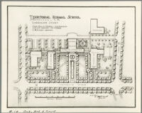 Landscape study for Territorial Normal School, Honolulu, 1931