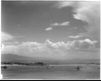 Ships and boats in Todos Santos Bay, Ensenada, 1936