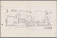 Site plan for Cheviot Hills Playground, Los Angeles, 1950