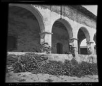 Convento at the San Fernando, Rey de España Mission, San Gabriel, 1922