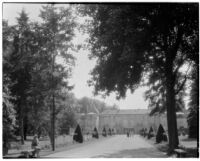 Parc de Saint-Cloud, view of a broad promenade, Saint-Cloud, France, 1929