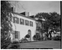 Edward Charles Harwood residence, facade, San Marino, 1930