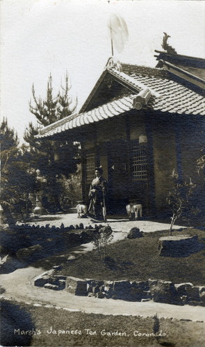 George T. Marsh’s Japanese Tea Garden, Coronado (Calif.) c. 1904 (Postcard)