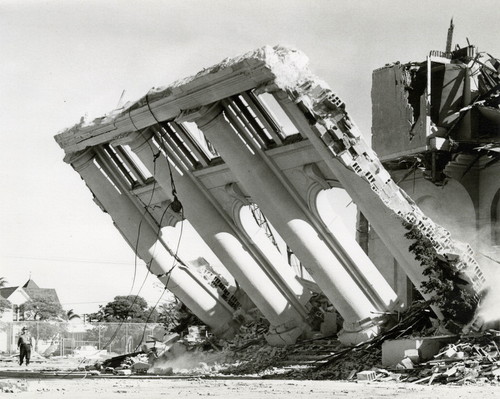 Demolition of Coronado High School, c. 1960