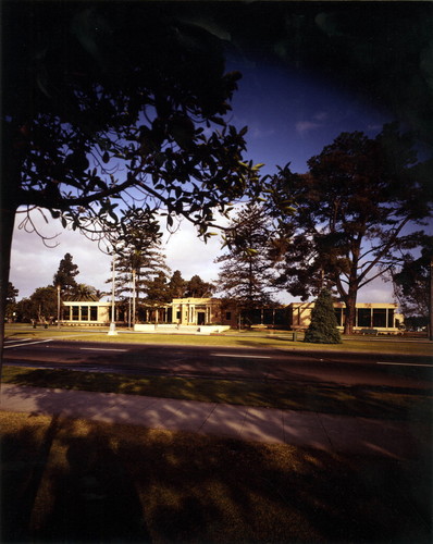 Coronado Public Library after the 1973 - 1974 major renovation and expansion, 1974