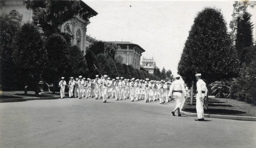 United States Navy band, Balboa Park, 1918