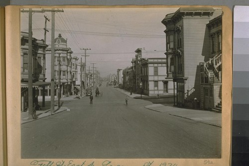 Fell St. East from Laguna St., 1920