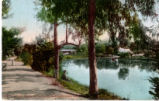 On the Banks of the Lake, Eastlake Park, Los Angeles, Cal