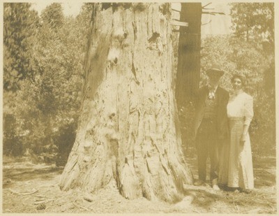 John Muir with unidentified woman