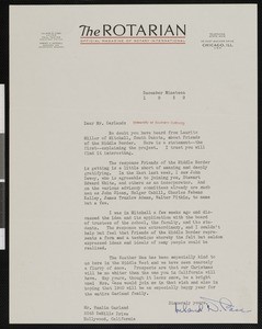 Leland D. Case, letter, 1939-12-19, to Hamlin Garland