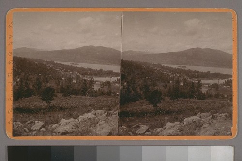 (Hood River, Cal.; on verso.) Place of publication: Baker City, Oregon. Photographer's series: On the Line of the O. R. & N. Co