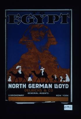 To Egypt. North German Lloyd