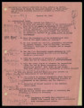 Questions and request submitted to Hon. Antonio R. Martin, Vice-Consul of Spain by Temporary Council of Block Chairmen of Heart Mountain Relocation Project, January 13, 1943