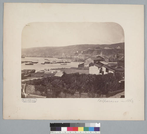 "Valparaiso in 1862." [photographic print]