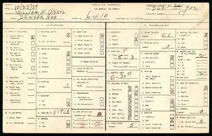 WPA household census for 6410 DENVER AVE, Los Angeles County