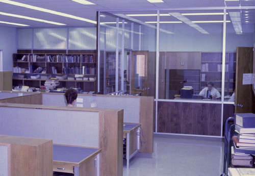 1963 - Burbank Central Library Technical Processing Room