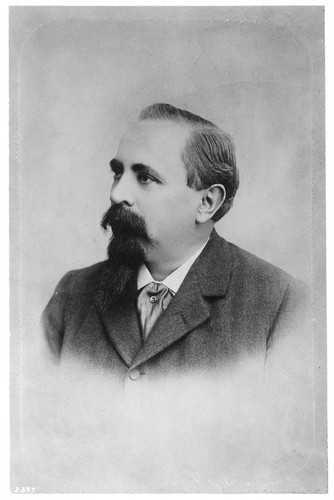 Senor Reginaldo F. Del Valle, phot in Mexico City, 1893