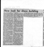 New look for Disco building
