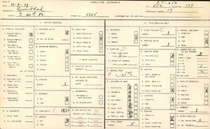 WPA household census for 1325 E 41ST PLACE, Los Angeles County