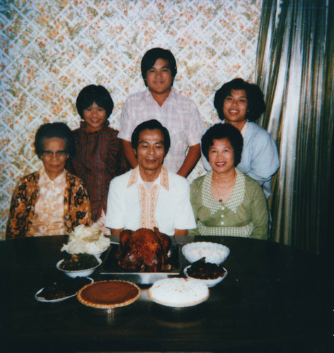 Lee Family at Thanksgiving [graphic]