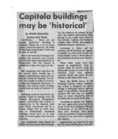 Capitola buildings may be 'historical