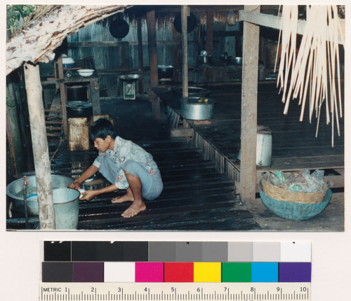 Burmese camp, Thailand, student