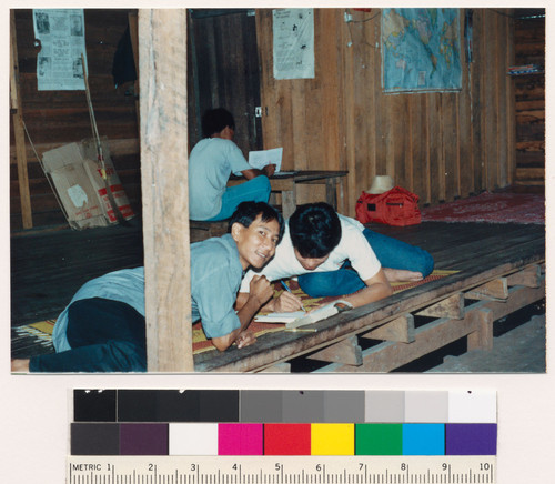 Burmese camp, Thailand, students