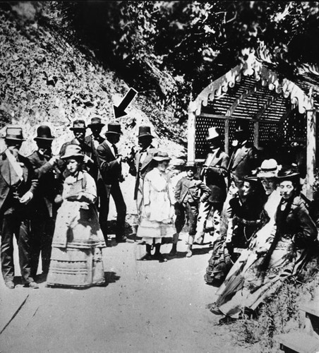 Mark Twain at Piedmont White Sulphur Springs, Oakland Calif. 1867 [picture]