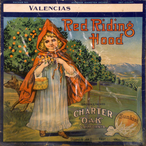 Red Riding Hood label