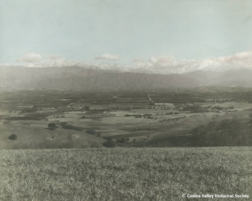 Snow-covered mountains