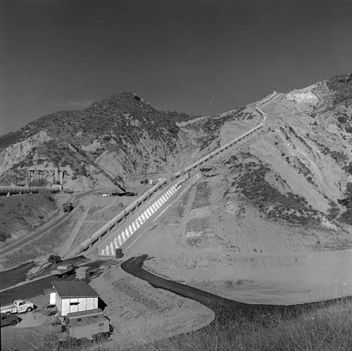 Second Los Angeles Aqueduct cascades construction progress