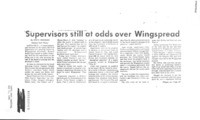 Supervisors still at odds over Wingspread