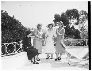 Society...Women for Cancer Fund, 10801 Ambazac Way, Bel Air, 1951