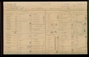 WPA household census for 1303 SANTEE ST, Los Angeles